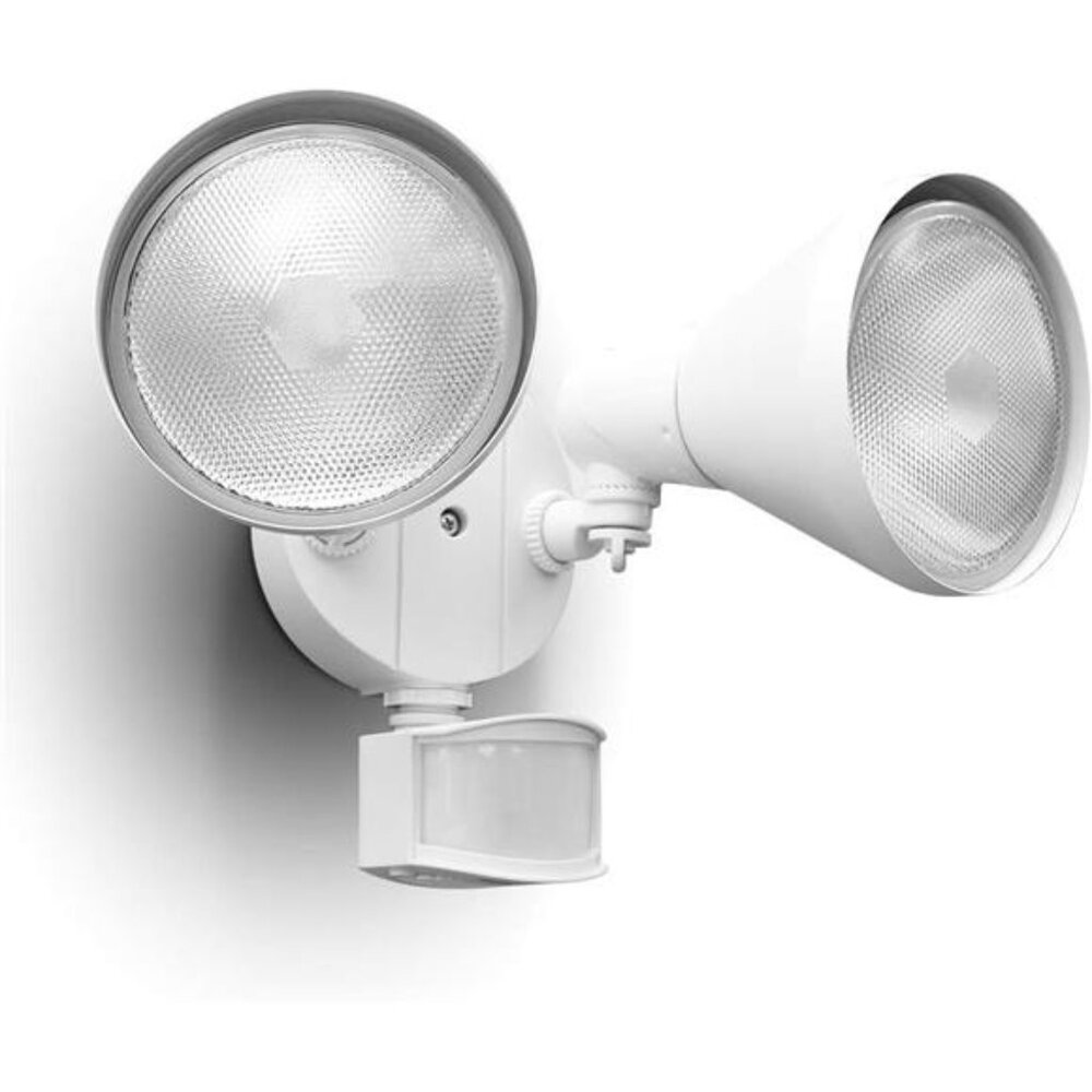 1800LM LED Motion Sensor Light Outdoor, Dual-Head Security Light, 3000K